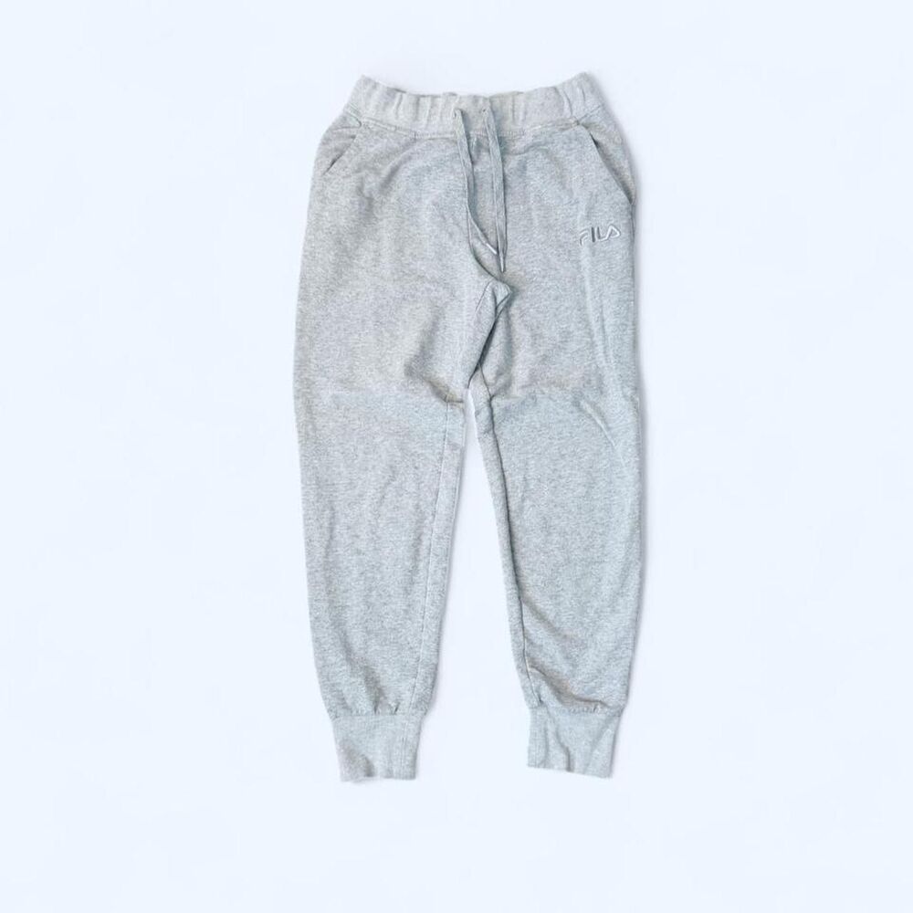 Fila Men's Grey Joggers-tracksuits